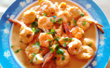 Curry de langoustines au gingembre frais