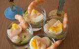 Cocktail de crevettes pour l'apéritif