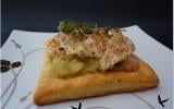 Tartelette poulet, rhubarbe & thym