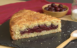 Gâteau Basque à la cerise