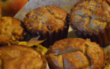 Muffins aux pommes, au miel et à la cannelle