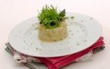 Risotto tout citron : citron confit et limoncello