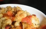 Crumble de tomates aux herbes