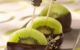 Bonbon de kiwi (fruit )chocolat