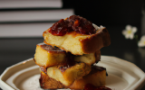 Pain perdu à la confiture