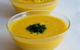 Velouté froid de carottes céleri rave et orange