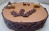 Entremet croquant et fondant tout chocolat