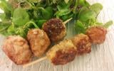 Yakitoris : Boulettes de poulet à la dukkah