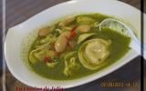 Soupe de raviolis  au pesto (in brodo al pesto)