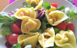 Salade tiède de tortellinis