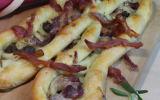 Fougasse fourme d'ambert et lardons