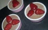 Crème chocolat - fraises