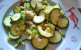 Salade de courgette