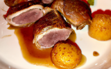 Cuisses de canard a la normande