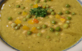 Soupe aux pois sans viande