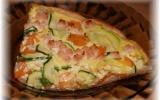 Tarte carottes courgettes et cumin