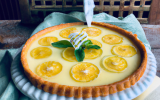 Tarte au citron et verveine