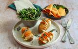 Voici la recette super simple des pommes de terre à la suédoise aux tranches végé lentilles corail et raclette qui va bluffer vos invités
