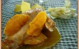 Suprêmes de poulet à l'orange