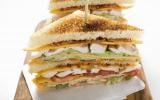 Club sandwich au poulet