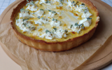 Tarte fine chèvre