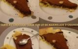 Tarte orange-chocolat