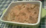 Crumble pomme sans amande