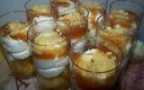 Verrine pommes caramel et chantilly