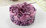 Purple risotto