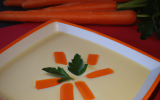 Velouté de carottes aux épices et lait de coco