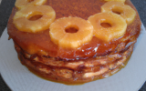 Gâteau ananas caramel tout prêt