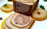 Terrine de poire au Coteaux du Layon