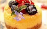 Cottage Cheese Cake aux fruits rouges