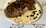 Steak au poivre rapide