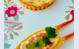 Tarte au crabe et au fromage frais