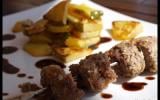 Brochettes croustillantes d'agneau