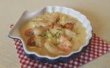 Matelote de St Jacques et gambas au thermomix