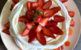 Pavlova fraise revisité