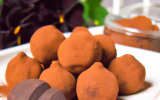 Truffes au chocolat diététiques