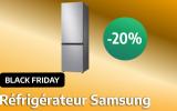 Black Friday Week : le prix de ce réfrigérateur-congélateur Samsung subit une grosse baisse !