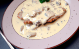 Escalope de veau à la crème