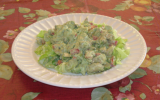 Salade de crevettes et d'avocat