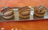 Macarons praliné à la ganache pralinoise