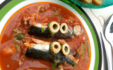 Sardines farcies en gaspacho