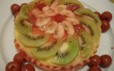 Pizza aux fruits