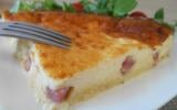 Quiche sans pâte jambon & fromage