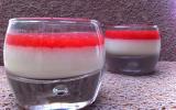 Panna cotta rhubarbe-fraise