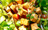 Salade de tofu a