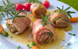 Petits roulés de veau au Pur Brebis