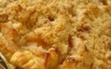 Tarte pommes-bananes version "crumble" facile